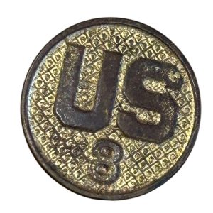 DISQUE DE COL 8 REGIMENT WW1