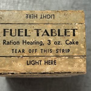 COMBUSTIBLE POUR RATION