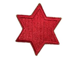 PATCH 6 DIVISION D'INFANTERIE