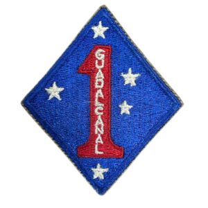 PATCH 1 USMC DIVISION "GUADALCANAL"