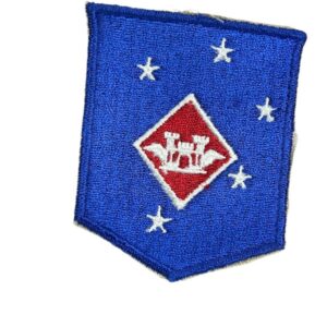 PATCH FIRST MARINES AMPHIBIOUS CORPS