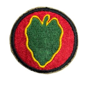 PATCH 24 DIVISION D'INFANTERIE