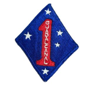 PATCH 1 DIVISION DE MARINE USMC