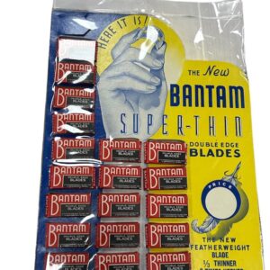 PLANCHE DE LAME DE RASOIR "BANTAM"