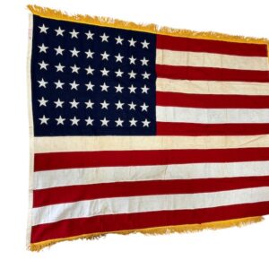 DRAPEAU USA BRODÉ CEREMONIE