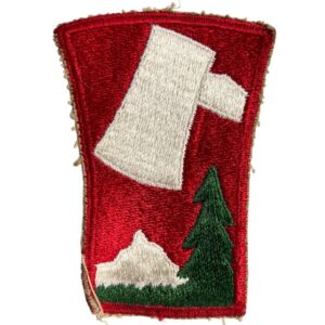 PATCH 70 DIVISION D'INFANTERIE