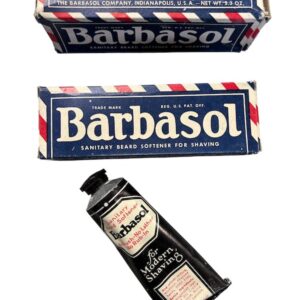 BOITE DE CREME A RASER BARBASOL