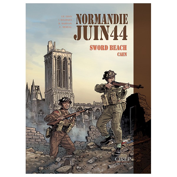 COFFRET BD NORMANDIE JUIN 1944 TOME 1 à 5 – Image 2