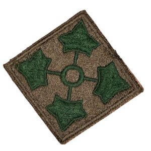 PATCH 4 DIVISION D'INFANTERIE