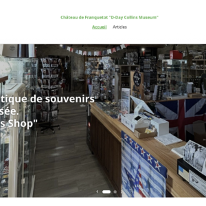 LA BOUTIQUE SOUVENIR DU "D Day Collins Museum"