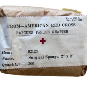 SACHET DE COMPRESSE AMERICAN RED CROSS