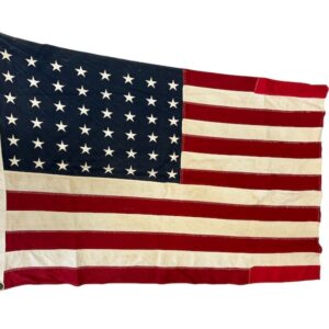 DRAPEAU USA BRODÉ N°3