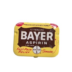 BOITE D'ASPIRINE "BAYER"