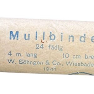 SACHET DE GAZ "Mullbinde" 1941
