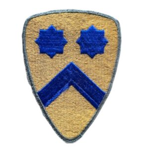 PATCH 2 DIVISION DE CAVALERIE "Green back"