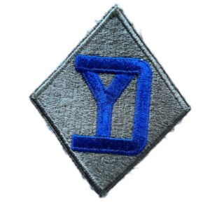 PATCH 26 DIVISION D'INFANTERIE