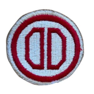 PATCH 31 DIVISION D'INFANTERIE
