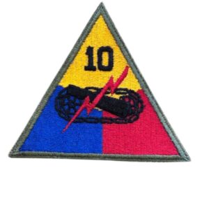 PATCH 10 DE LA 10 DIVISION BLINDEE