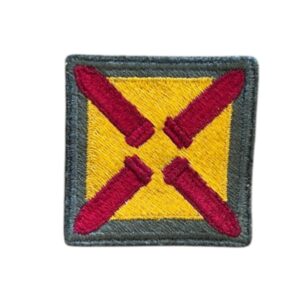 PATCH 4 th ARTILLERIE COTTIÈRE