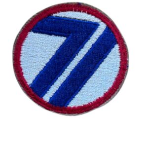 PATCH 71 DIVISION D'INFANTERIE