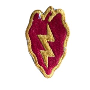 PATCH 25 DIVISION D'INFANTERIE