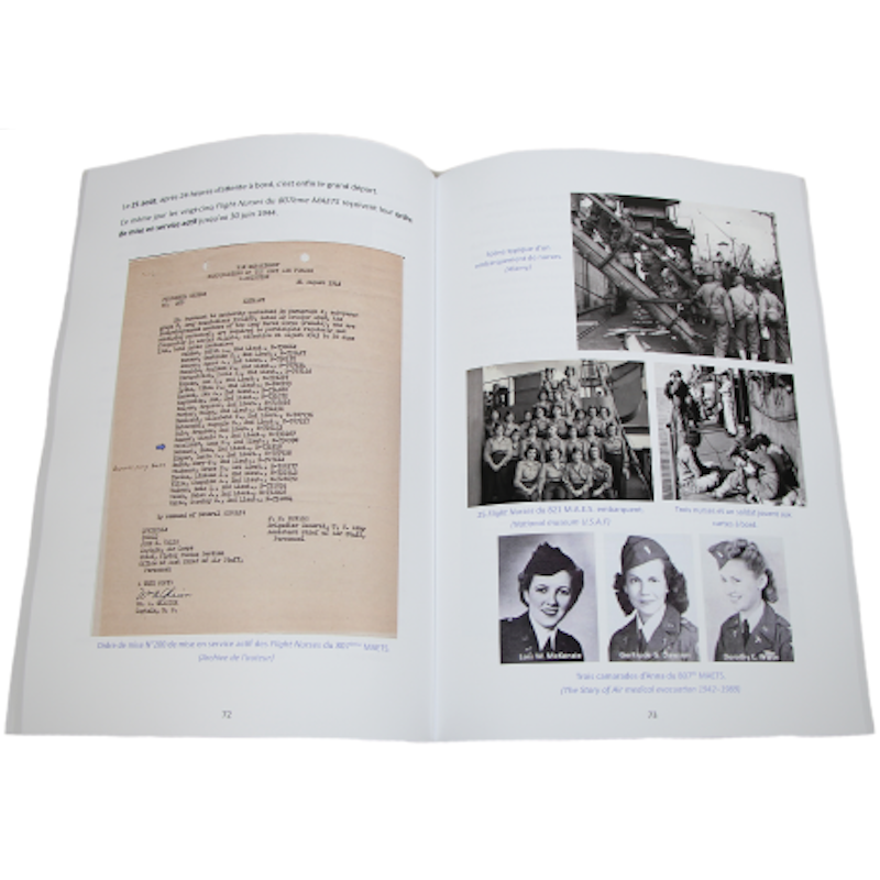 Lieutenant Anna Scheldorf, A.N.C. Flight Nurse, Parcours d'une infirmière des airs – Image 6