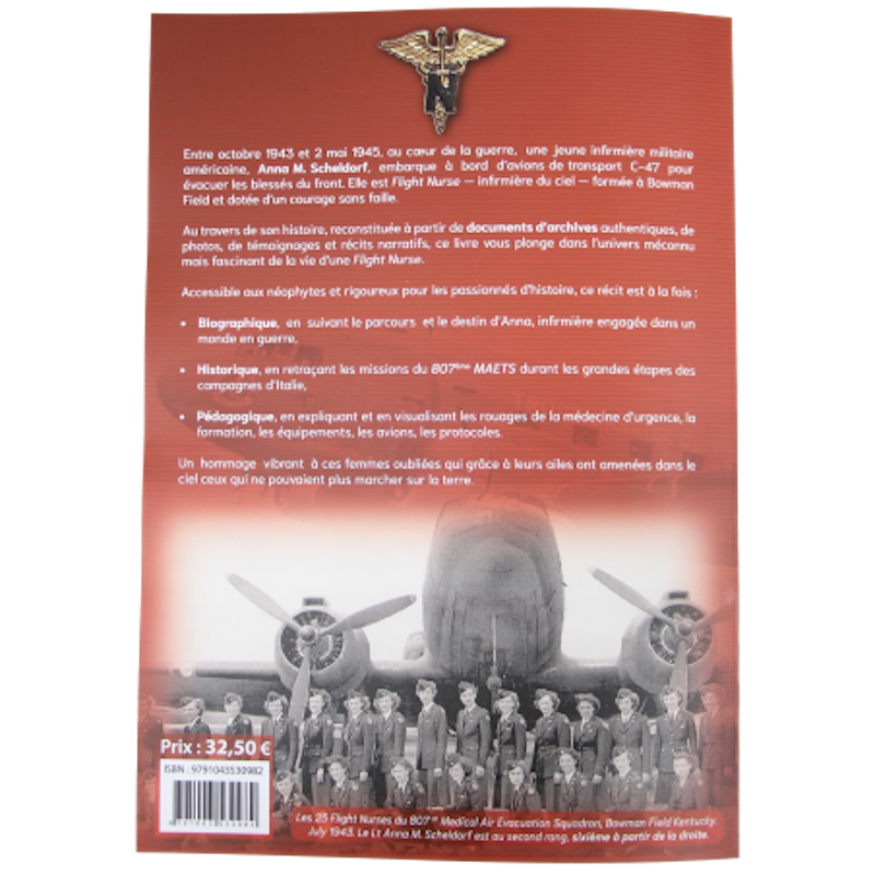 Lieutenant Anna Scheldorf, A.N.C. Flight Nurse, Parcours d'une infirmière des airs – Image 3