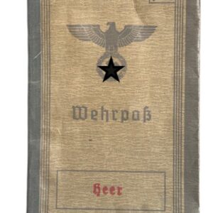 LIVRET WEHRPASS