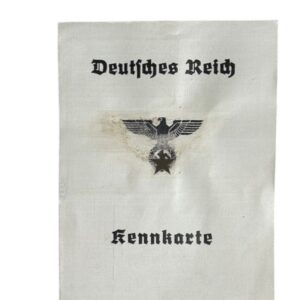 CARTE D'IDENTITÉ ALLEMANDE
