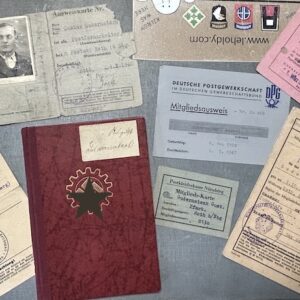 ENSEMBLE DE DOCUMENT D'UN OUVRIER ALLEMAND