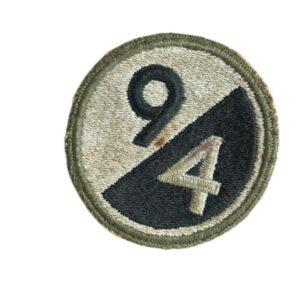 PATCH 94 DIVISION D'INFANTERIE