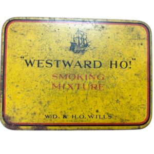 BOITE DE TABAC "WESTWARD HO"