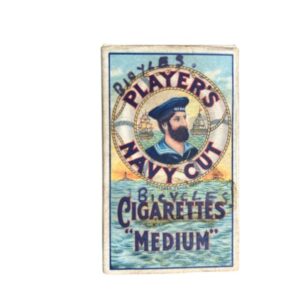 BOITE DE 5 CIGARETTES "NAVY CUT"