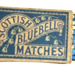 BOITE D'ALLUMETTES "BLUEBELL"