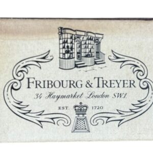 BOITE D'ALLUMETTES "FRIBOURG & TREYER"