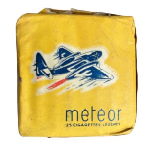 PAQUET DE CIGARETTE "METEOR"