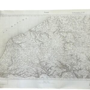 CARTE REGION YVETOT 1941