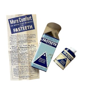 BOITE DE DENTIFRICE "FASTEETH"