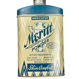 BOITE DE POUDRE DENTIFRICE "MERITT"