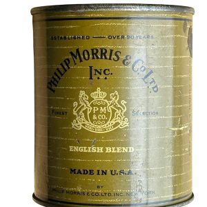 BOITE DE TABAC PHILIP MORRIS 1937
