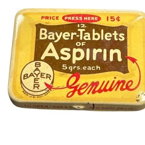 BOITE D'ASPIRINE "BAYER"