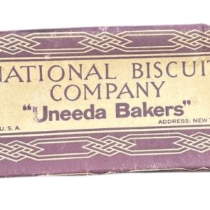 BOITE DE BISCUITS "UNEEDA BISCUIT"