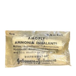 AMPOULES D'AMONIAQUE