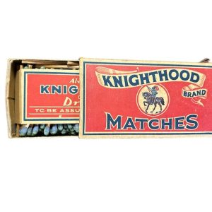 BOITE D'ALLUMETTES "KNIGHTHOOD"
