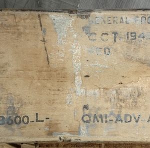 GRANGE NORMANDE CAISSE DE NOURRIRURE 1943